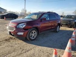 Chevrolet salvage cars for sale: 2017 Chevrolet Equinox LT