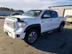 Salvage cars for sale from Copart Windham, ME: 2017 Toyota Tundra Crewmax 1794