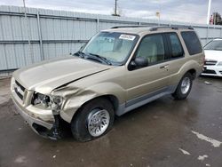 Vehiculos salvage en venta de Copart Littleton, CO: 2001 Ford Explorer Sport