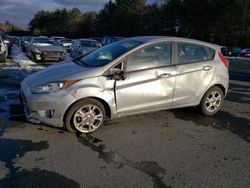 Salvage cars for sale from Copart Exeter, RI: 2016 Ford Fiesta SE