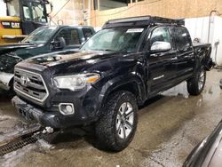 Salvage cars for sale from Copart Anchorage, AK: 2017 Toyota Tacoma Double Cab