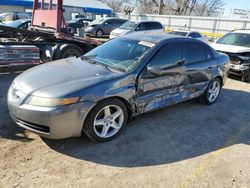 Salvage cars for sale from Copart Wichita, KS: 2005 Acura TL