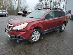 Subaru Vehiculos salvage en venta: 2012 Subaru Outback 2.5I Limited