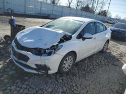 Chevrolet Cruze salvage cars for sale: 2018 Chevrolet Cruze LS