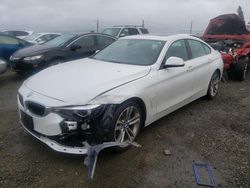 BMW 4 Series salvage cars for sale: 2018 BMW 430I Gran Coupe