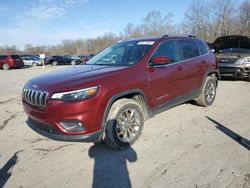 Vehiculos salvage en venta de Copart Ellwood City, PA: 2019 Jeep Cherokee Latitude Plus