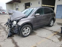 Salvage cars for sale from Copart Dyer, IN: 2010 Honda CR-V EXL