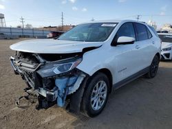 Salvage cars for sale from Copart Dyer, IN: 2018 Chevrolet Equinox LT