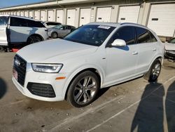 Salvage cars for sale from Copart Louisville, KY: 2016 Audi Q3 Prestige