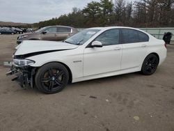 Salvage cars for sale from Copart Brookhaven, NY: 2016 BMW 550 I