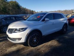 Salvage cars for sale from Copart Lyman, ME: 2016 Lincoln MKX Reserve