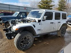 Salvage cars for sale from Copart Davison, MI: 2022 Jeep Wrangler Unlimited Rubicon 4XE