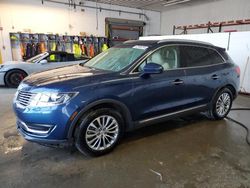 Lincoln MKX Select salvage cars for sale: 2017 Lincoln MKX Select
