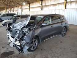 Acura salvage cars for sale: 2017 Acura MDX