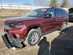 2021 Jeep Grand Cherokee L Limited en venta en Davison, MI