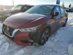 Salvage cars for sale from Copart Anchorage, AK: 2021 Nissan Sentra SV