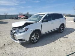 2017 Mitsubishi Outlander ES en venta en Kansas City, KS