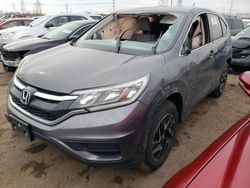 Honda Vehiculos salvage en venta: 2016 Honda CR-V SE