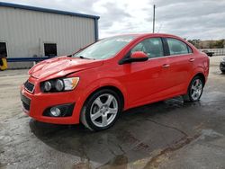 Salvage cars for sale from Copart Orlando, FL: 2015 Chevrolet Sonic LTZ