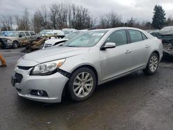 Chevrolet Malibu ltz salvage cars for sale: 2015 Chevrolet Malibu LTZ