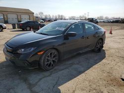 Salvage cars for sale from Copart Dyer, IN: 2021 Honda Civic Sport