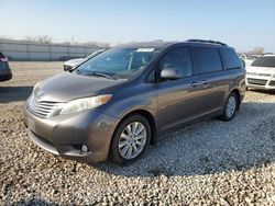 2011 Toyota Sienna XLE en venta en Kansas City, KS