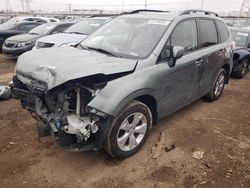 Subaru Forester 2.5i Premium salvage cars for sale: 2016 Subaru Forester 2.5I Premium