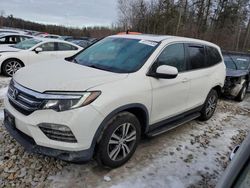 Honda Pilot exl salvage cars for sale: 2016 Honda Pilot EXL