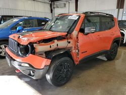 Salvage cars for sale from Copart Franklin, WI: 2018 Jeep Renegade Trailhawk