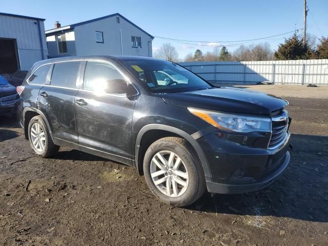 2016 Toyota Highlander LE