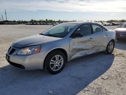Salvage cars for sale from Copart Arcadia, FL: 2005 Pontiac G6