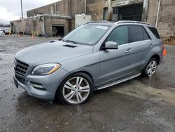 Salvage cars for sale from Copart Fredericksburg, VA: 2014 Mercedes-Benz ML 350 4matic