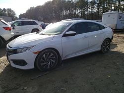 Honda salvage cars for sale: 2017 Honda Civic EX