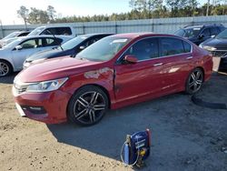 Honda salvage cars for sale: 2016 Honda Accord Sport