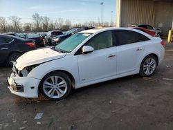 Chevrolet Vehiculos salvage en venta: 2015 Chevrolet Cruze LTZ