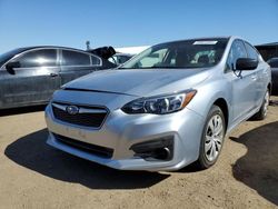 Subaru salvage cars for sale: 2018 Subaru Impreza