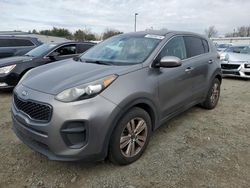 KIA Sportage lx salvage cars for sale: 2017 KIA Sportage LX