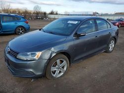 Salvage cars for sale from Copart Columbia Station, OH: 2014 Volkswagen Jetta TDI