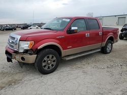 Ford salvage cars for sale: 2011 Ford F150 Supercrew