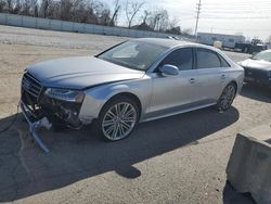 Audi salvage cars for sale: 2017 Audi A8 L Quattro