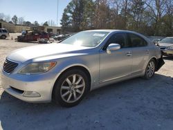 Salvage cars for sale from Copart Knightdale, NC: 2009 Lexus LS 460