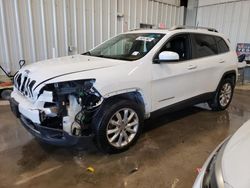 Jeep Vehiculos salvage en venta: 2016 Jeep Cherokee Limited