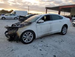 Chevrolet Impala lt Vehiculos salvage en venta: 2018 Chevrolet Impala LT