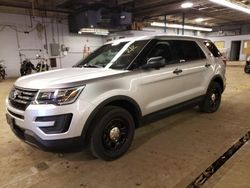 Ford Explorer salvage cars for sale: 2018 Ford Explorer Police Interceptor