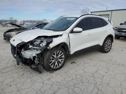 Salvage cars for sale from Copart Kansas City, KS: 2021 Ford Escape Titanium