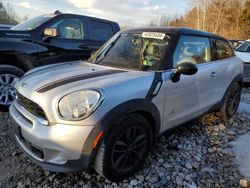 Salvage cars for sale from Copart Candia, NH: 2013 Mini Cooper S Paceman