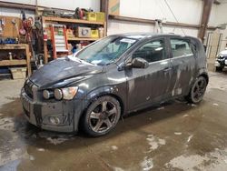 Chevrolet Sonic salvage cars for sale: 2016 Chevrolet Sonic LT