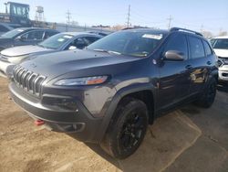 Jeep Cherokee salvage cars for sale: 2015 Jeep Cherokee Trailhawk