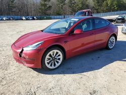 Tesla salvage cars for sale: 2021 Tesla Model 3