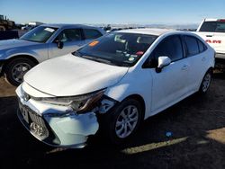 Salvage cars for sale from Copart Brighton, CO: 2022 Toyota Corolla LE